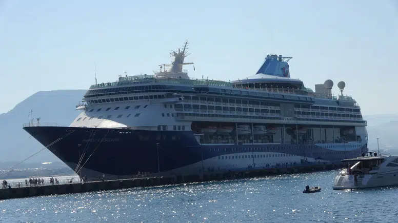 Dev Kruvaziyer Alanya'da: Marella Discovery Binlerce Turist Getirdi