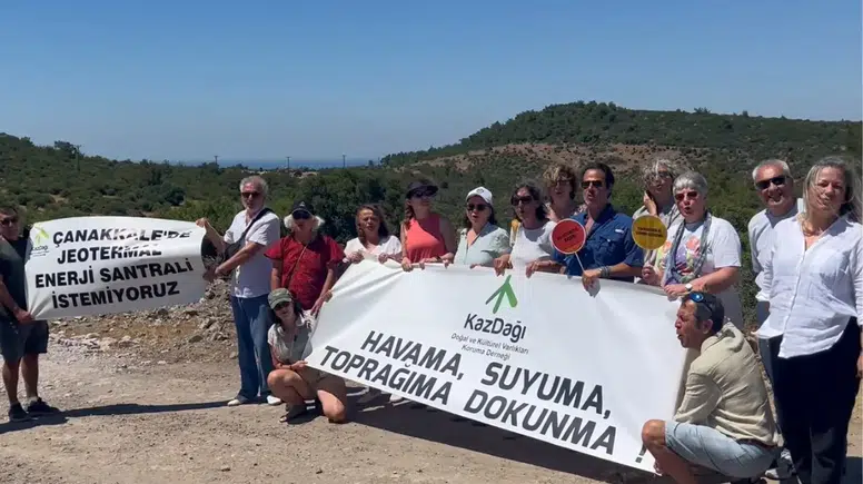 Çanakkale Kocaköy'de 5 Jeotermal Arama Projesinde Bilirkişi Keşfi Yapıldı