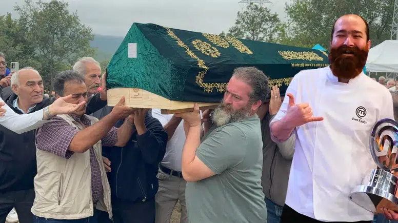 MasterChef Şampiyonu Eren Kaşıkçı'ya Memleketi Tokat'ta Son Görev