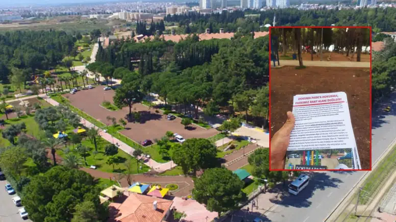 Dokumapark'a Otel ve AVM Projesine Tepki Bildirisi