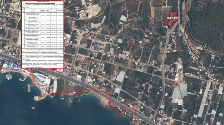 Hazine Alanya'daki Dev Araziyi Özelleştirme Kapsamına Aldı