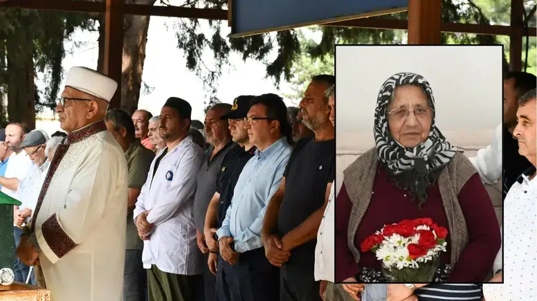 Serik'te Şehit Er Ali Şahin’in Annesi Durkadın Şahin Toprağa Verildi