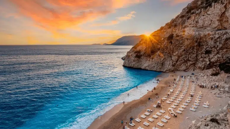 Kaş'ın İncisi Kaputaş Plajı'nın Yeni Sezon Ücretleri Belli Oldu