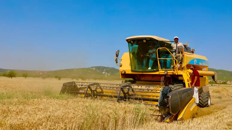 Boş Duran Topraklar Ekmek Oldu: Korkuteli'nde Yüzleri Güldüren Hasat Başladı!