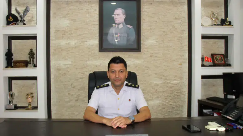 Serik İlçe Jandarma Komutanı Ali Duman Yüzbaşılığa Terfi Etti
