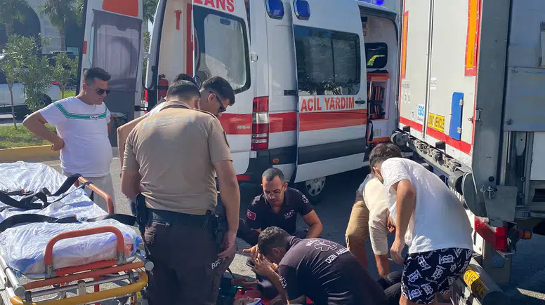 Aynı Kavşakta İki Günde İkinci Motosiklet Kazası