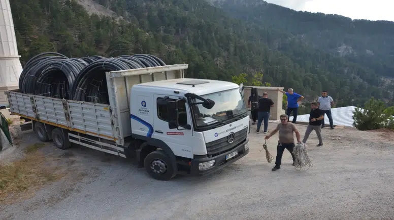 Alanya Asmaca Yaylası’nın Su Sorununa 1700 Metrelik Çözüm