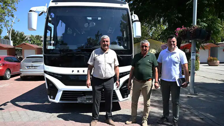 Kemer Belediye Merkez Spor Kulübü’ne Yeni Otobüs Desteği