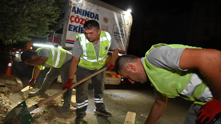 Kepez’de Sorunlara Hızlı Müdahale: 5 Bin 20 Çalışma Tamamlandı