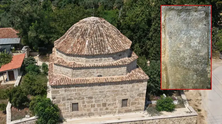 Perge'nin 2 Bin Yıllık Taşları Antalya'daki Caminin Duvarlarını Süslüyor