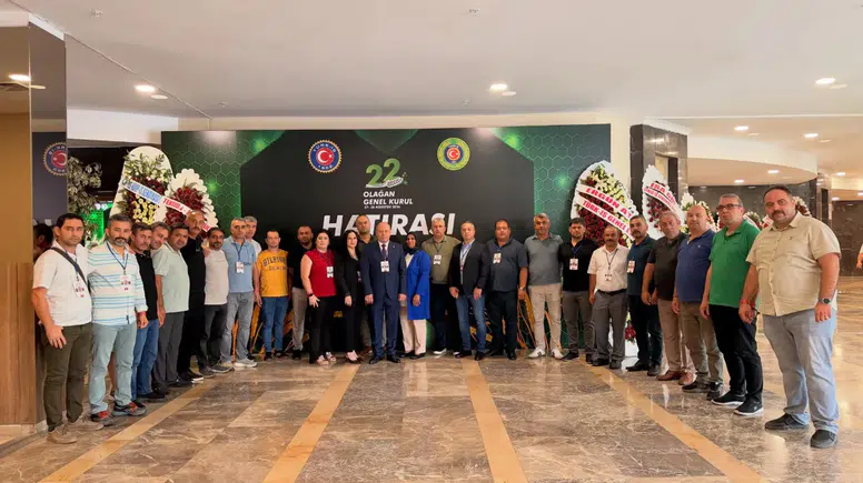 TARIM-İŞ'in 22. Olağan Kongresi'nde Yeni Yönetim Belirlendi