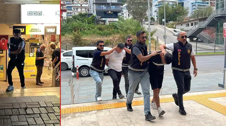 Alanya'da Döviz Bürosuna Silahlı Soygun Girişimi: İş Yeri Sahibi Maskeli Şüpheliye Direndi