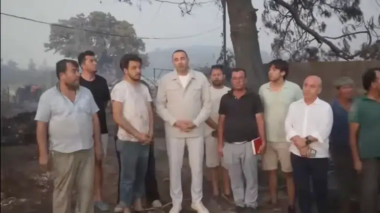 Kaş'ta Alevlerle Mücadele Sürüyor! Milletvekili Kaya'dan "Zararları Karşılayın" Çağrısı