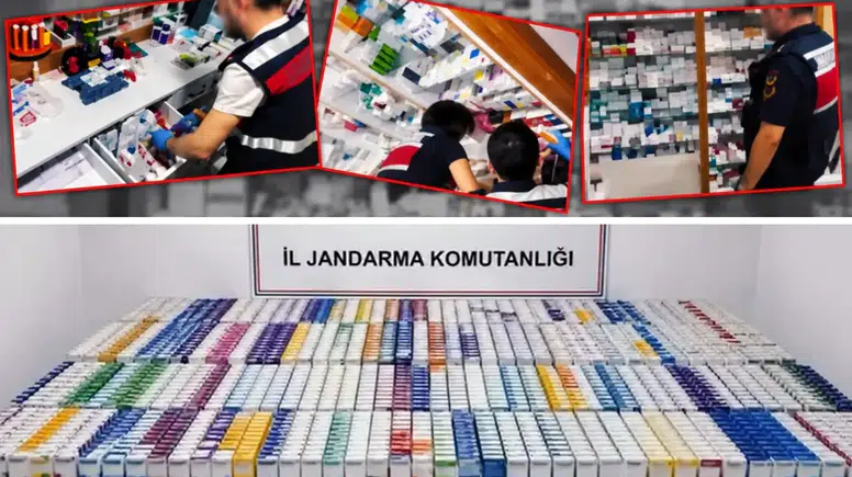 Korkuteli Eczane Operasyonunun Görüntüleri Paylaşıldı