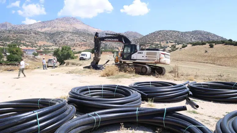 Elmalı Yalnızdam'da Sulama Sahası İki Katına Çıkıyor