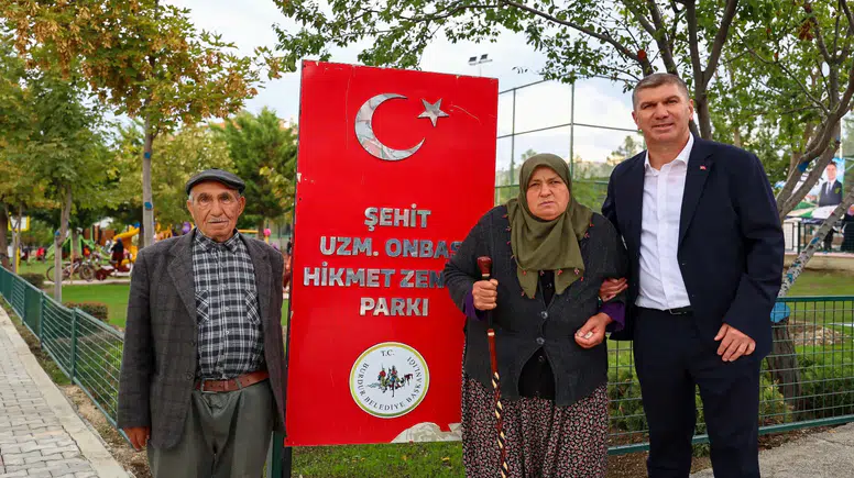 Burdur'da Şehit Jandarma Uzman Onbaşı Hikmet Zengin Parkı Açıldı