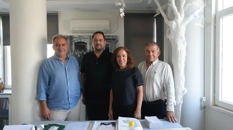 Çetin Osman Budak'tan Akdeniz Gerçek Gazetesi'ne Ziyaret
