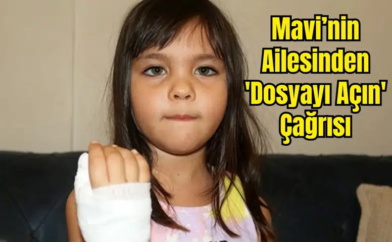 Antalya'da Anaokulunda Parmağı Kopan Minik Mavi İçin Bakan'a Çağrı