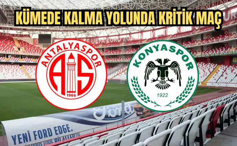 Antalyaspor Evinde Şokta: Konyaspor Engelini Geçemedi