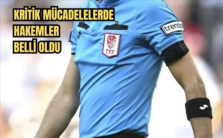 Antalyaspor ve Alanyaspor’un Maç Hakemleri Açıklandı