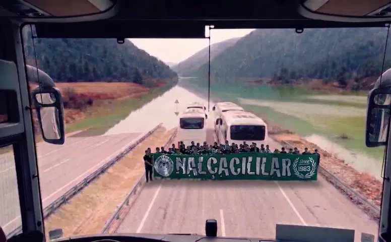 KONYASPOR TARAFTARI ANTALYA YOLUNDA MAHSUR KALDI