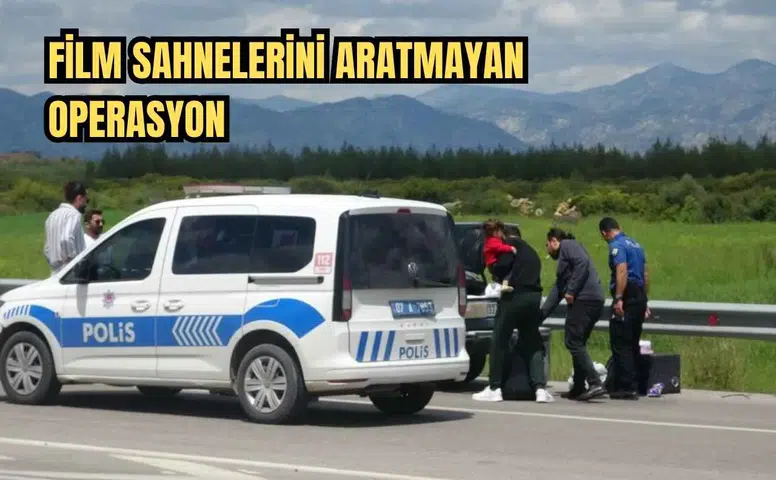 20 Kilometrelik Kovalama Sonucu Antalya'da Yakalandı!