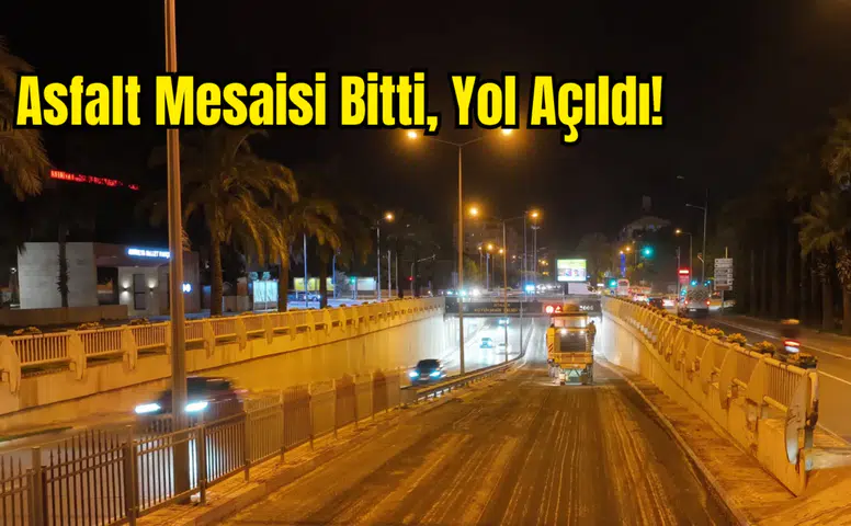 Antalya’nın Ana Arteri Yenilendi! 100. Yıl Bulvarı’nda Konforlu Dönem