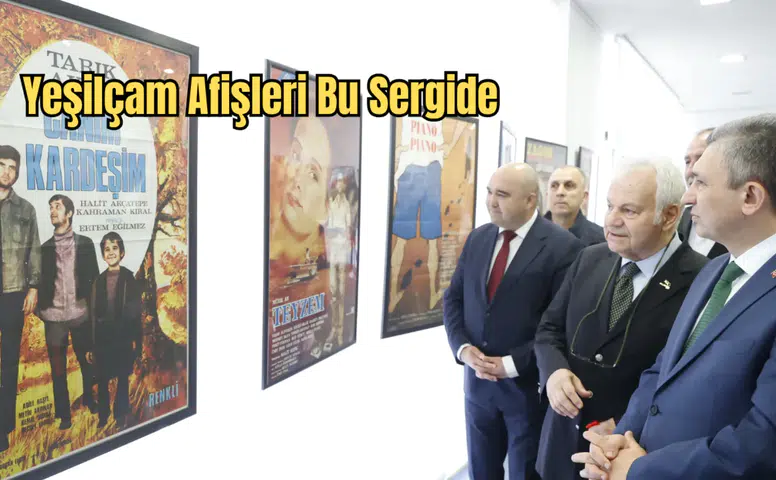 Vali Şahin Açılışı Yaptı: Yeşilçam Afişleri Antalyalılarla Buluştu!