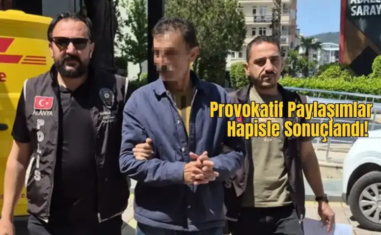 Alanya’da Okul Saldırılarını Öven Paylaşıma Tutuklama Geldi