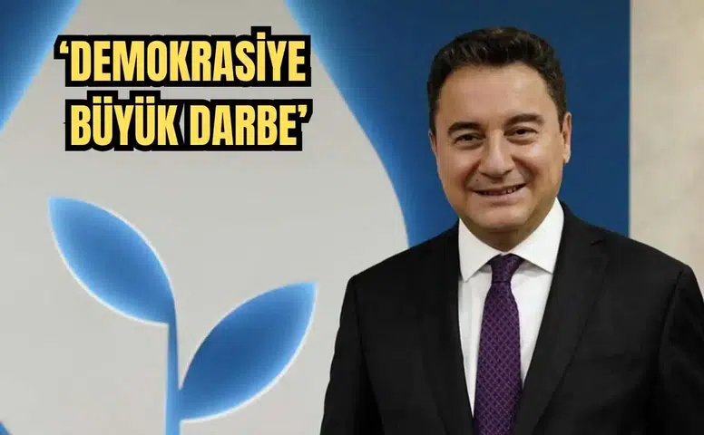 DEVA Partisi Genel Başkanı Babacan'dan Çarpıcı Açıklama!