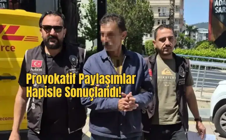 Alanya’da Okul Saldırılarını Öven Paylaşıma Tutuklama Geldi