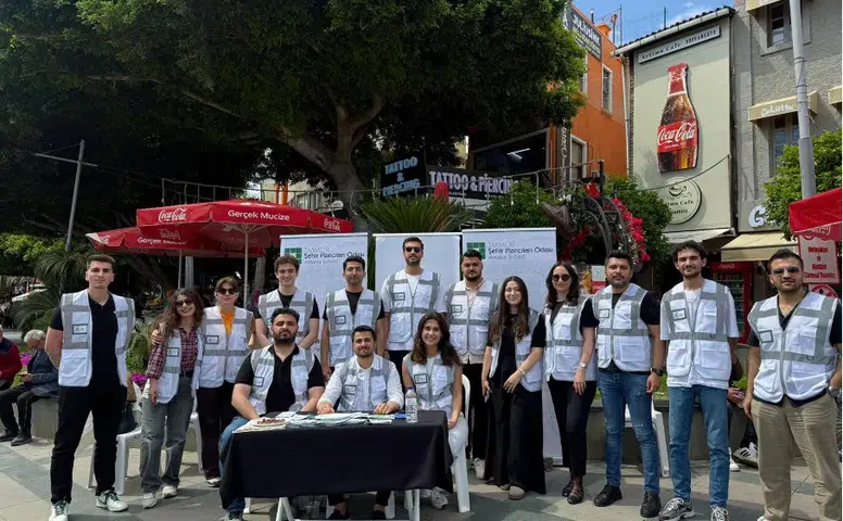 Antalya’da Geleceğin Şehir Plancıları Sahaya İndi