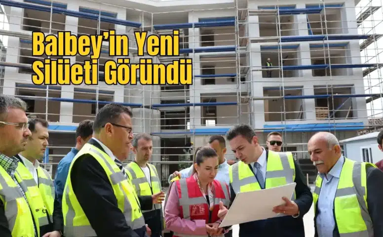 Antalya’nın Tarihi Mahallesi Balbey’de Kaba İnşaat Bitti