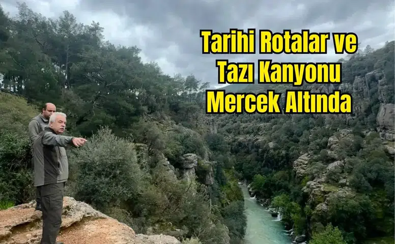 Manavgat Köprülü Kanyon’da Güvenlik Denetimi