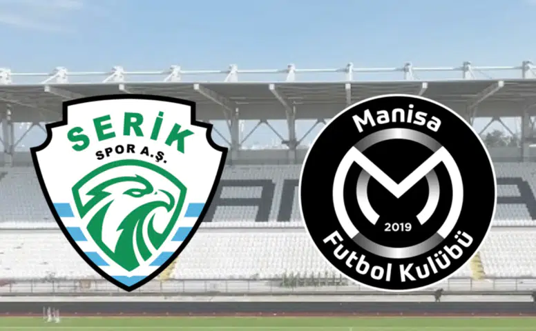 Manisa FK - Serik Belediyespor Maçında Tek Gol, Bol Kart!