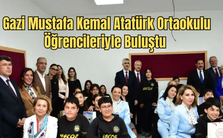 Hatay'da Kadın Dayanışması: Gazi Mustafa Kemal Ortaokulu Törenle Açıldı!