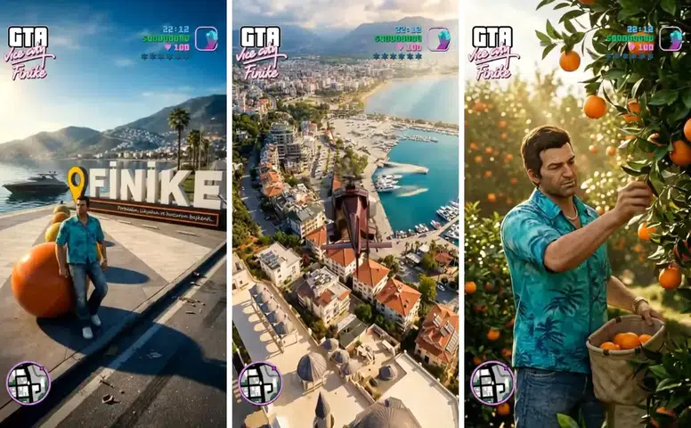 GTA Oyunu Finike'de: "Rockstar Games Aradı, Haritayı Geri İstiyor"