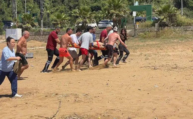 Alanya'da Uyarılara Rağmen Denize Girince Acı Son Geldi