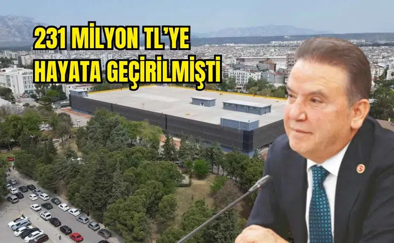 Muhittin Böcek'in Akdeniz Üniversitesi'ne Söz Verdiği Kapalı Otopark İhaleye Çıktı