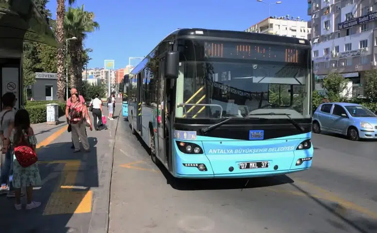 Antalya'da Kurban Bayramı'nda Ulaşım Ücretsiz!