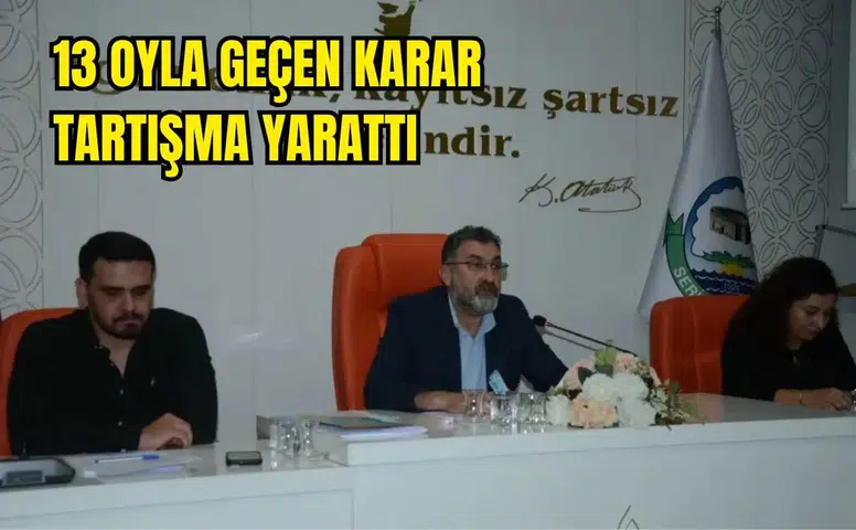 Serik’te Kadir Kumbul’un Yönettiği Mecliste Olay Oylama!