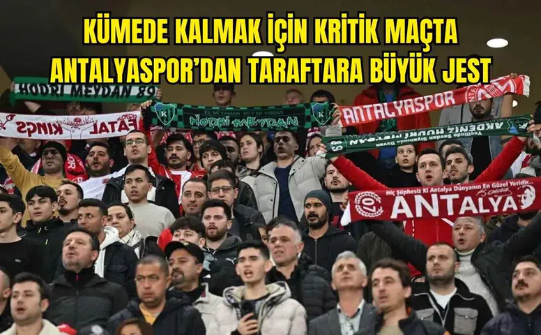 Antalyaspor’dan Tarihi Maç Öncesi Taraftara Çağrı!