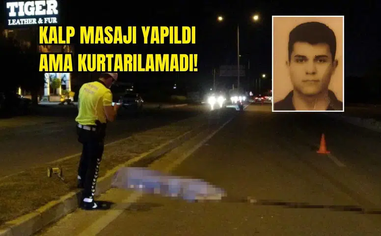 Virajı Alamayan Genç Motosiklet Sürücüsü Hayatını Kaybetti