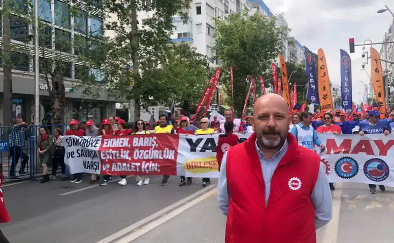 DİSK Antalya Şube Başkanı Küçük: “Barış İçinde Bir Ülkede Yaşamak İstiyoruz”