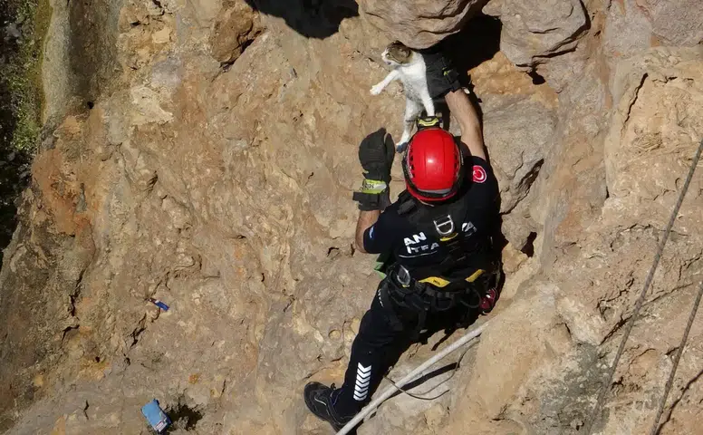 İtfaiye 1 Saatlik Operasyonla Kurtardı