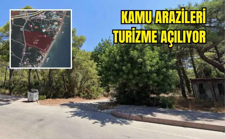 Bakanlık Antalya'da Denize Sıfır Orman Arazisini 49 Yıllığına Tahsis Edecek