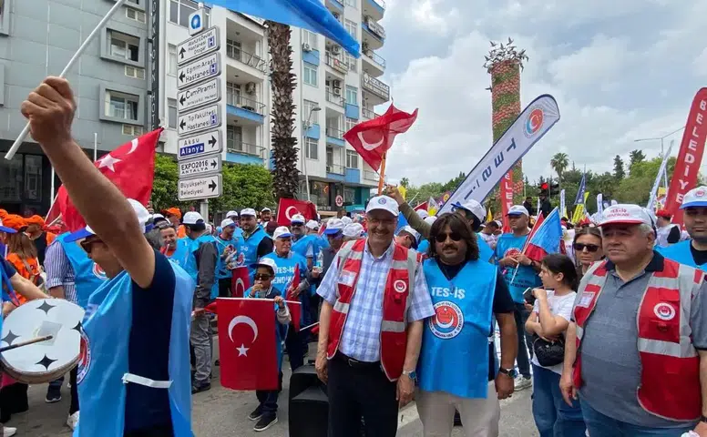 TES-İŞ Antalya Kadro Adaletsizliği ve Pahalılığa Karşı Meydanlarda