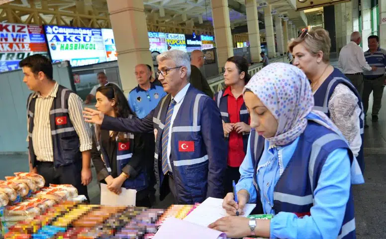 Antalya’da Bayram Öncesi Otogarda Denetimler Sıkılaştı!