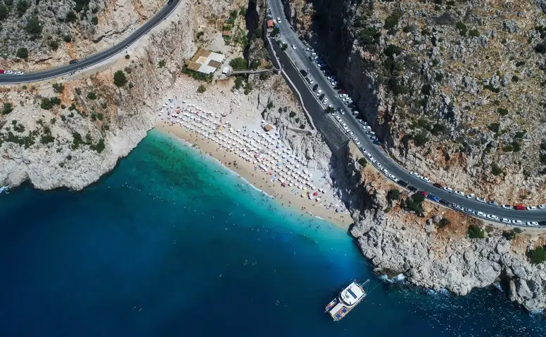 Dünyaca Ünlü Kaputaş Plajı'nda Sigara Yasağı Bugün Başladı