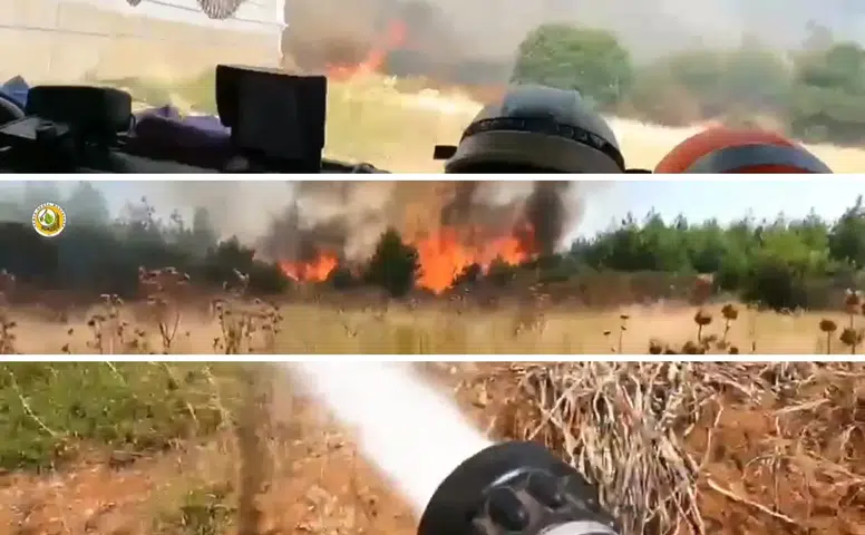 Ateş Savaşçısının Gözünden Duacı'daki Yangına İlk Müdahale Anı